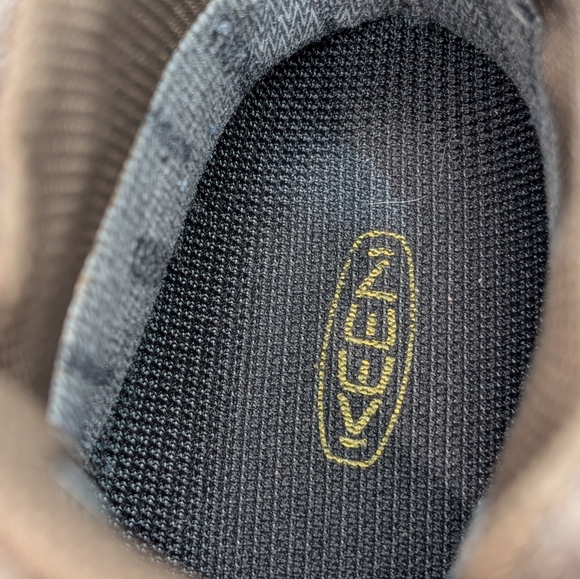 Keen Targhee II Women's 7 Waterproof Mid Lace-up Leather Rugged Hiking Boots - Picture 11 of 13